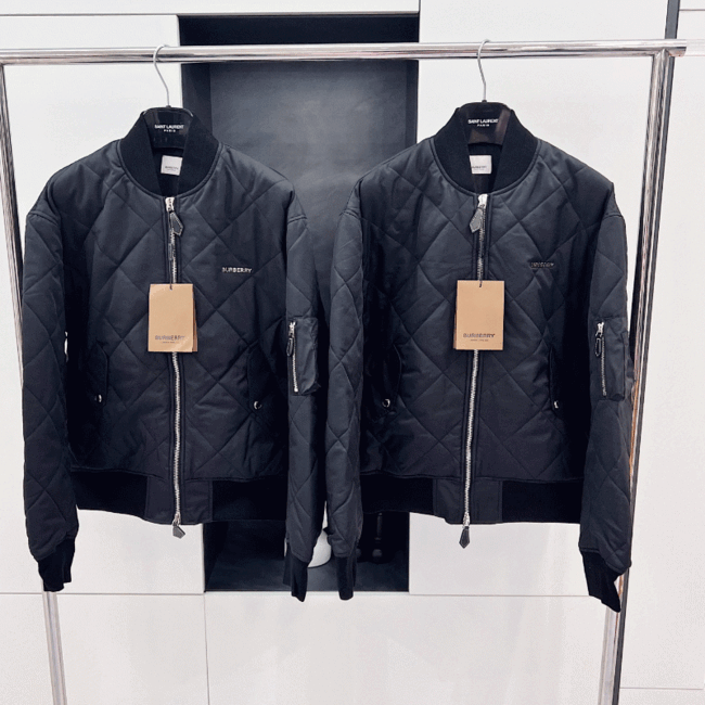 버버리 2023FW 신상 가을 겨울 코튼 자켓 [블랙]
