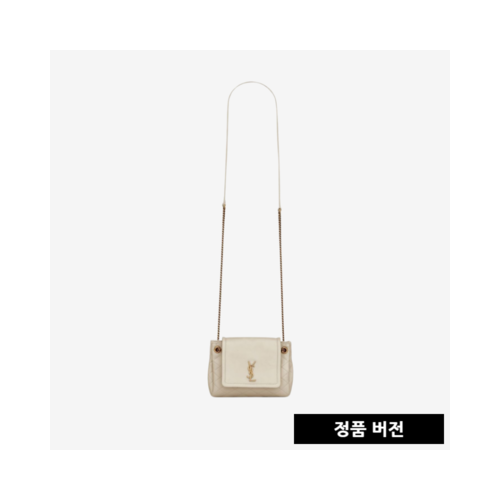 입생로랑 램스킨 모노그램 미니 노리타 백 화이트 6727381EL079207 [매장-195만원대]