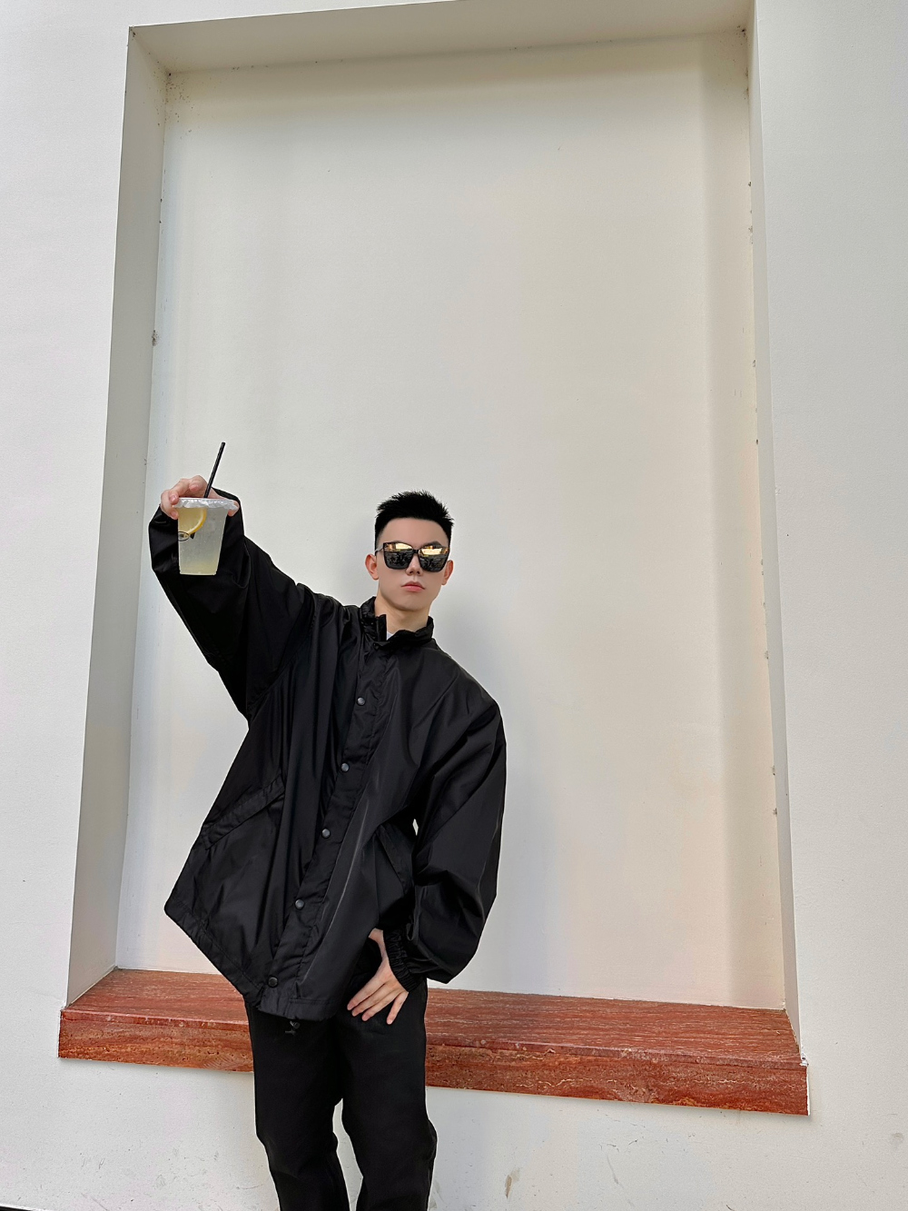 재킷 모델 착용 이미지-S454L20