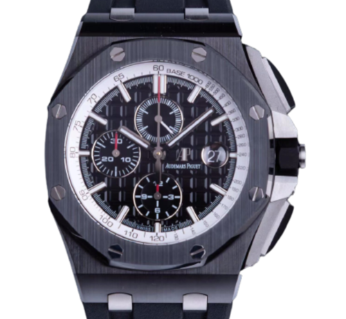 오데마피게 로얄오크 오프쇼어 크로노그래프 26405AU [블랙앤화이트] [44mm]