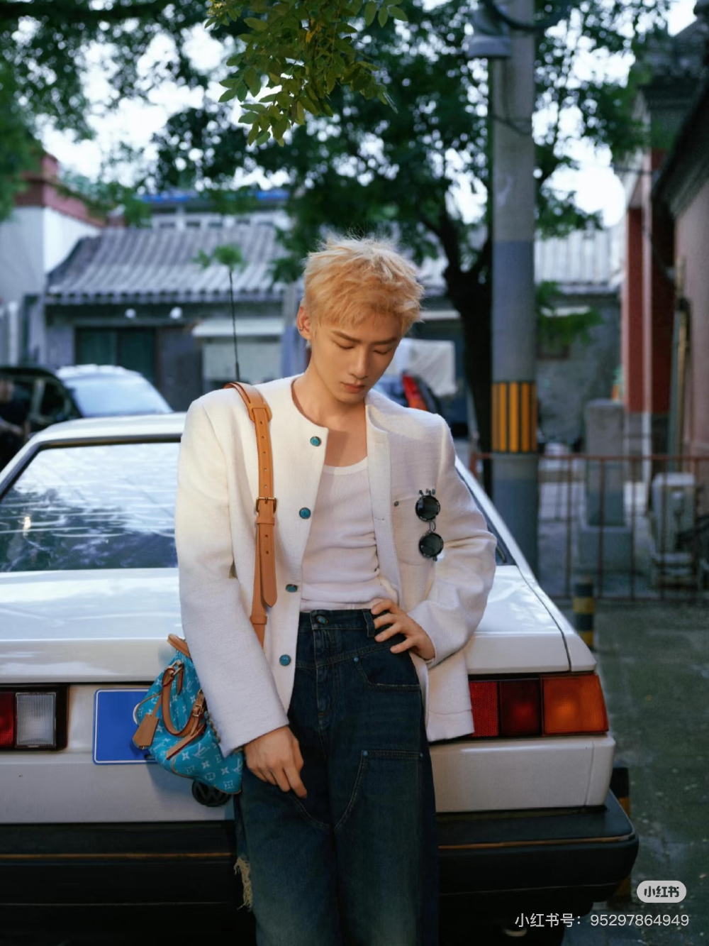 코트 모델 착용 이미지-S170L15