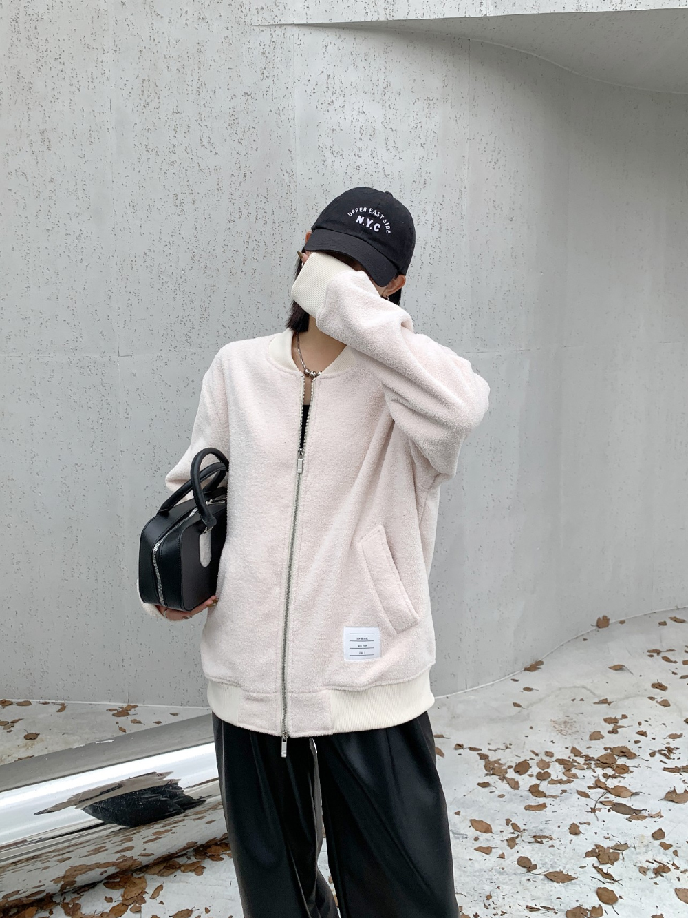 재킷 모델 착용 이미지-S64L6