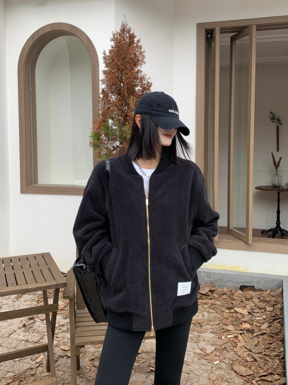 재킷 모델 착용 이미지-S64L8