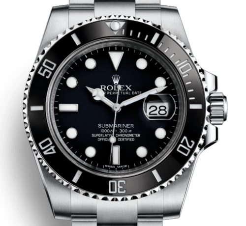 로렉스 서브마리너 데이트 [블랙] [41mm]