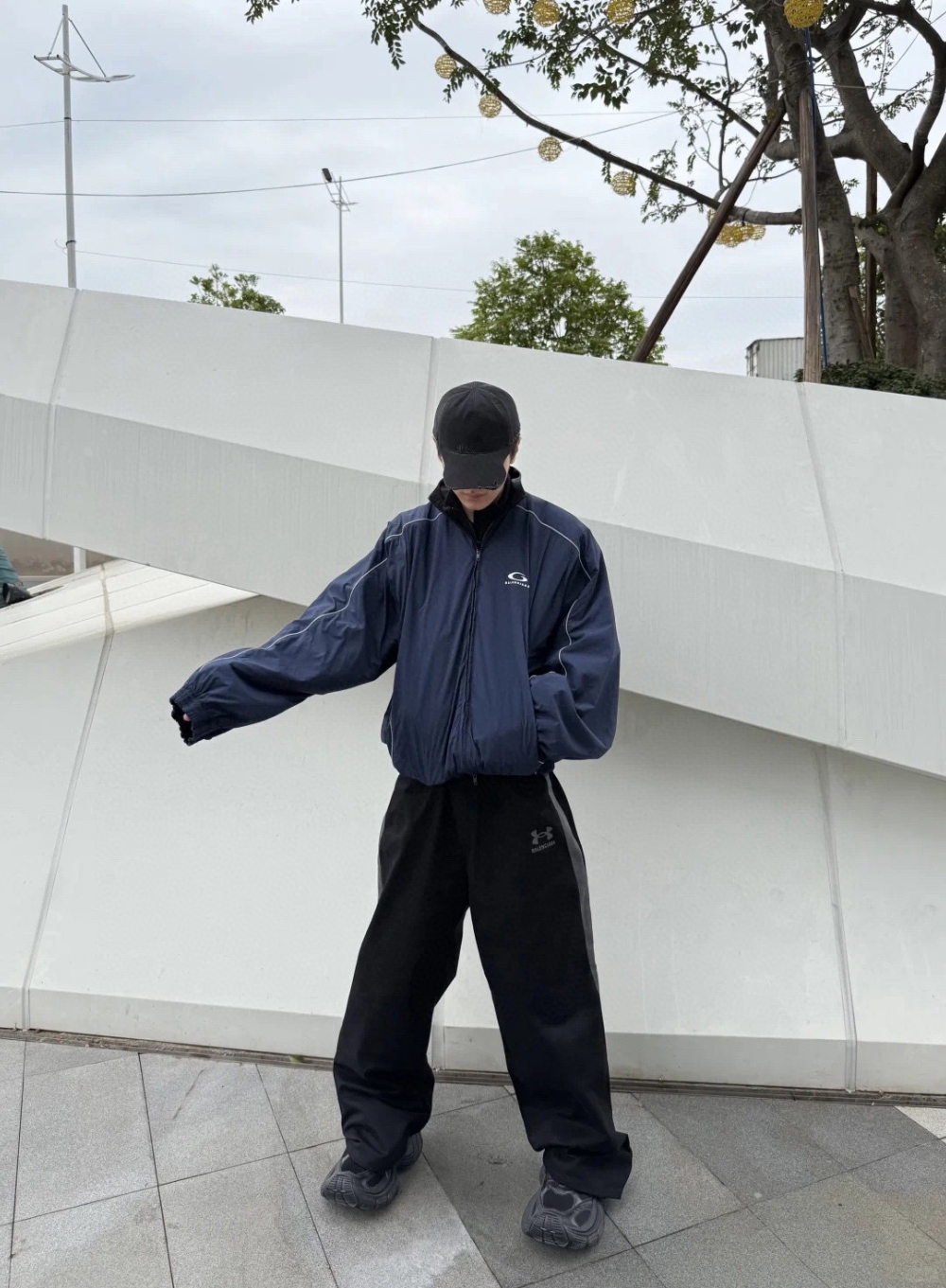 재킷 모델 착용 이미지-S264L11