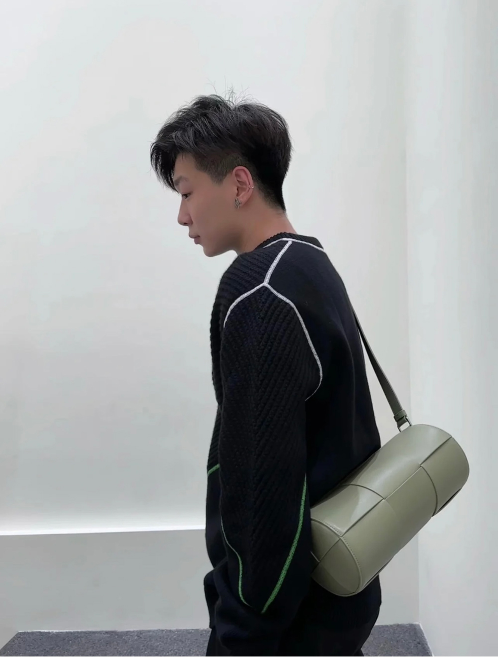재킷 모델 착용 이미지-S129L4
