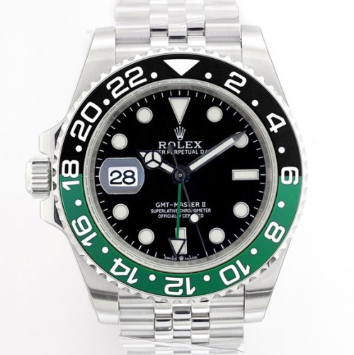 로렉스 GMT-마스터 [쥬빌리] [그린,블랙] [왼손용] [스프라이트] [3285무브먼트] [40mm]