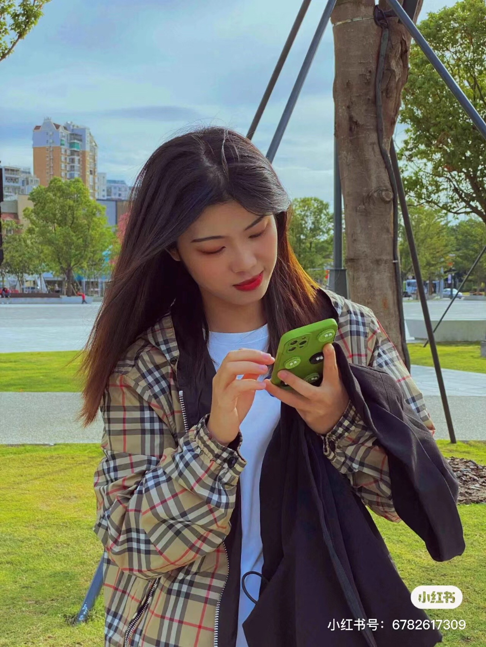 재킷 모델 착용 이미지-S266L6