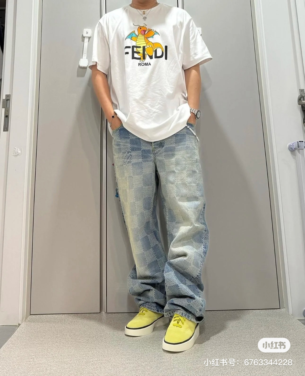 바지 모델 착용 이미지-S623L22